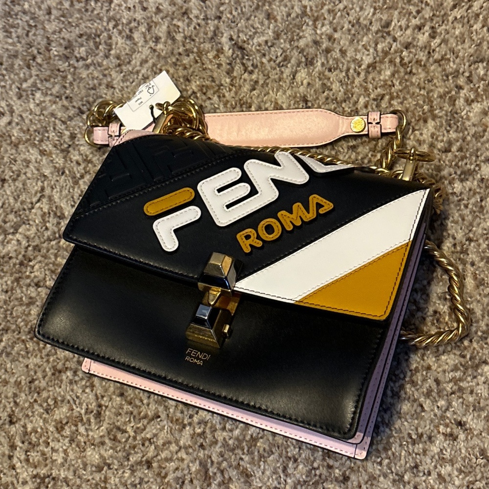 Fendi x Fila small Kan bag- only used once!  Mint cond!!! Black Friday SALE!!!